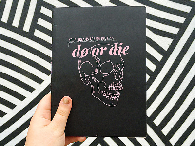 Do or Die Notebook illustration