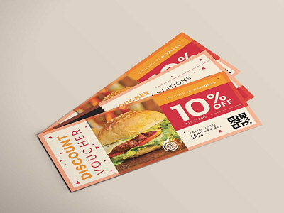 Discount Voucher Design Template