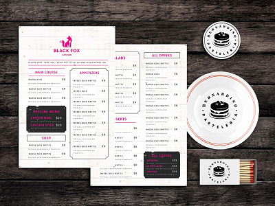 The Rowdy Ones Menu Template animation branding design graphic design illustration illustrator typography vector web website