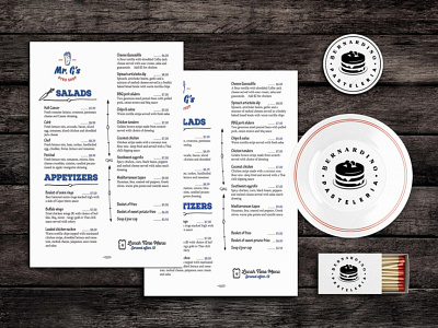 Bites Food Menu Template PSD