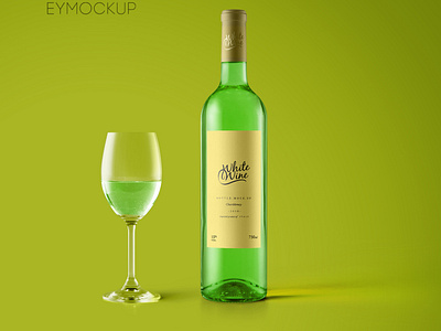 Best Wine Label Mockup