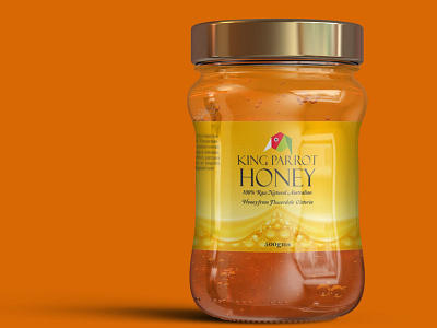 Latest Honey Jar Bottle Mockup