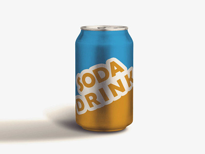 Beer Can Bottle Mockup