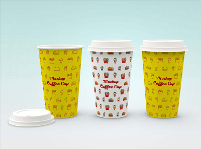 Deluxe Coffee Cup Mockup animation branding coffee cup deluxe design graphic design illustration illustrator logo mockup ui vector website