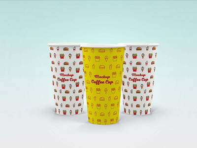 Premium Movie Coffee Cooldrinks Cup Mockup