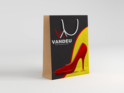 Girls Shopping Bag Mockup bag branding girls illustration latest mockup new premium shoes