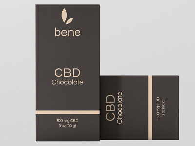 CBD Chocolate Mockup