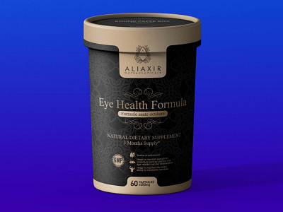CBD Round Box Mockup branding capsule cbd dietary eye formula health mockup natural new supplement