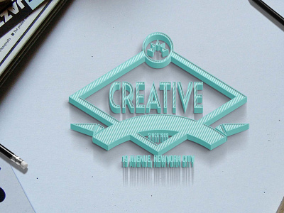 3D Logo Mockup animation branding design graphic design illustration illustrator logo mockup modern new premium