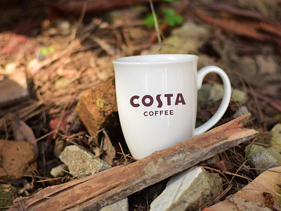 Costa Coffee Cup Mockup