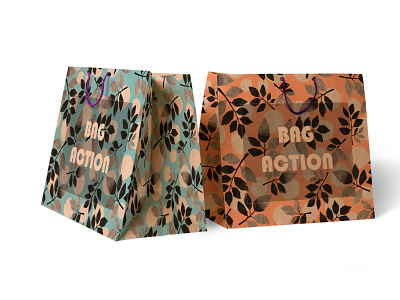 Twin Shopping Bag Mockup animation bag branding design freebies graphic design illustration illustrator mockup new paper pouch shopping twin website