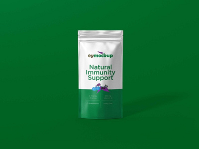 Free Coffee Pouch Mockup