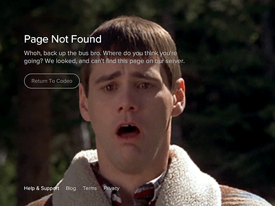 Page Not Found (404) 404 animated error page gif
