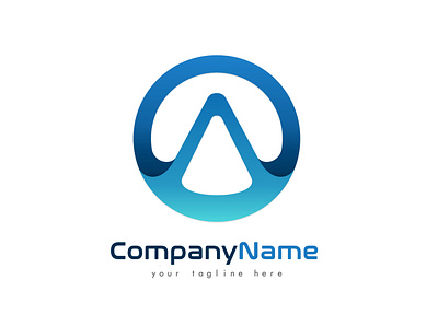 A Tech Company Logo Design branding company logo design graphic design home design icon illustration logo logogram typography ui ux vector website