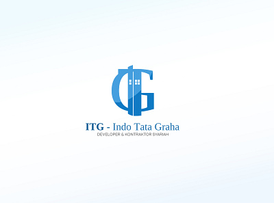 ITG Contractor Company Logo Design branding company logo design graphic design home design icon illustration logo logogram typography ui ux vector website