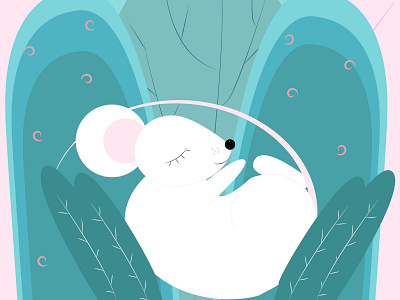 mouse design illustration vector