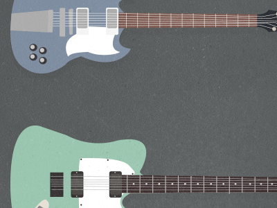 Guitars guitar illustration