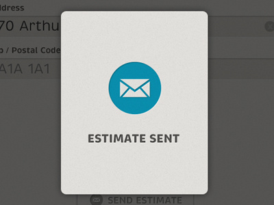 Estimate Sent app ios ipad