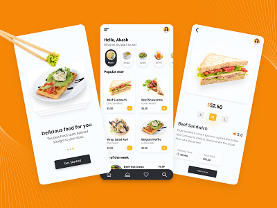 Food App ui