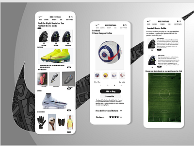 Nike Football UX