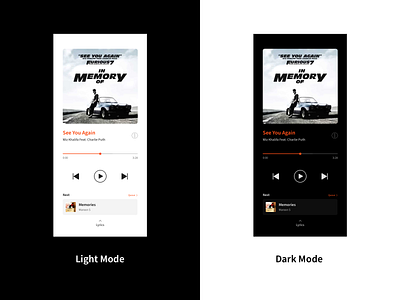 Music Player app design flat minimal music music player ui ux