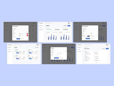 Roommates Expense Management web app