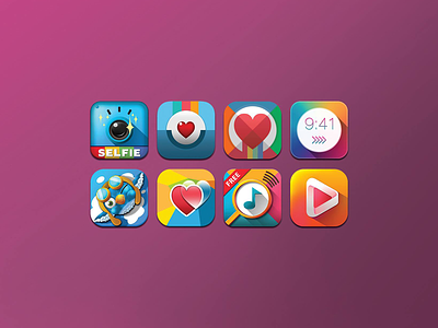 App Icons app icon illustration ios