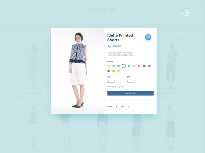 Chlorine Pop-up clothing ecommerce fashion