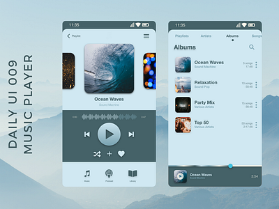 Daily UI 009 Music Player