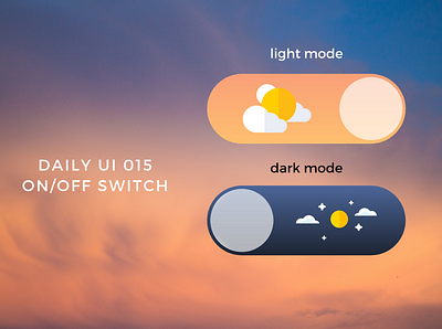 Daily UI 015 on off switch daily ui 015 dailyui on off on off switch switch button switches