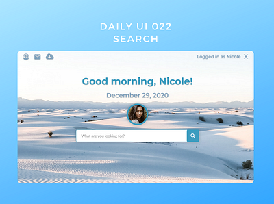 Daily UI 022 search daily ui 022 dailyui search bar search engine web design