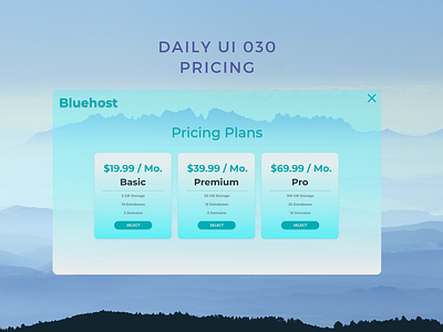 Daily UI 030 pricing