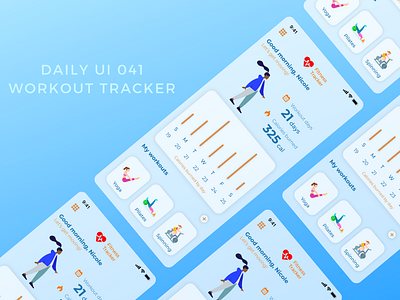 Daily UI 041 workout tracker