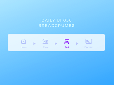 Daily UI 056 breadcrumbs