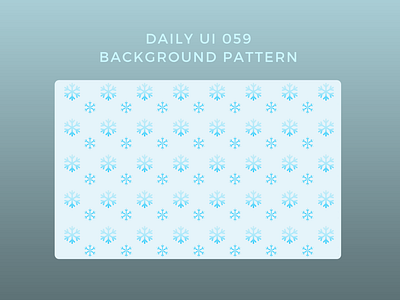 Daily UI 059 Background pattern