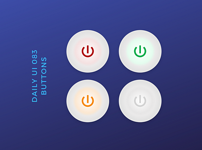 Daily UI 083 buttons buttons daily ui 083 dailyui ios