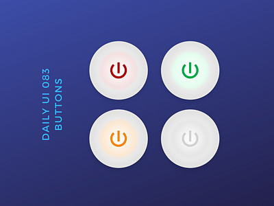 Daily UI 083 buttons