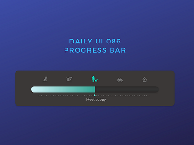 Daily UI 086 progress bar