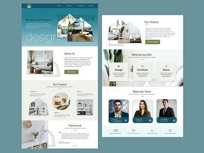 DesignHome interiordesign webdesign website