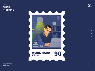 Stamp form illustration - work

I wish you like it.