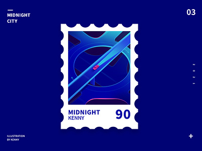 Stamp illustration - Midnight

I wish you like it.