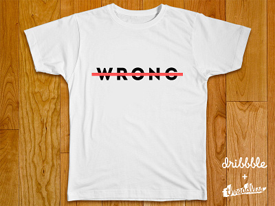 Wrong company t-shirt