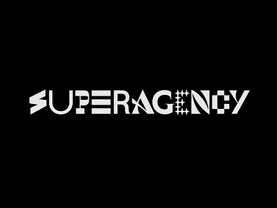 Superagency logo logotype