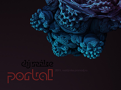 DJ Mike's «Portal» cover design