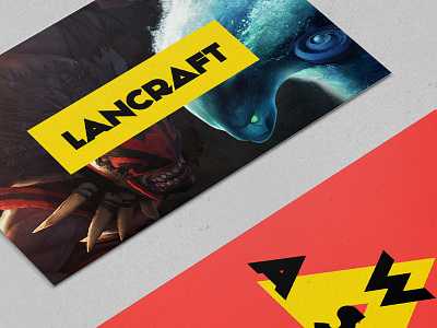 LanCraft Club posters club community cyber arena cybersport gamer games identity lan lancraft poster print