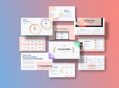 Investor Pitch Deck | Startup Pitch for ContentBot investor pitch deck pitch deck startup pitch deck