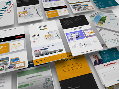Pitch Deck Creator Website branding web design website website design