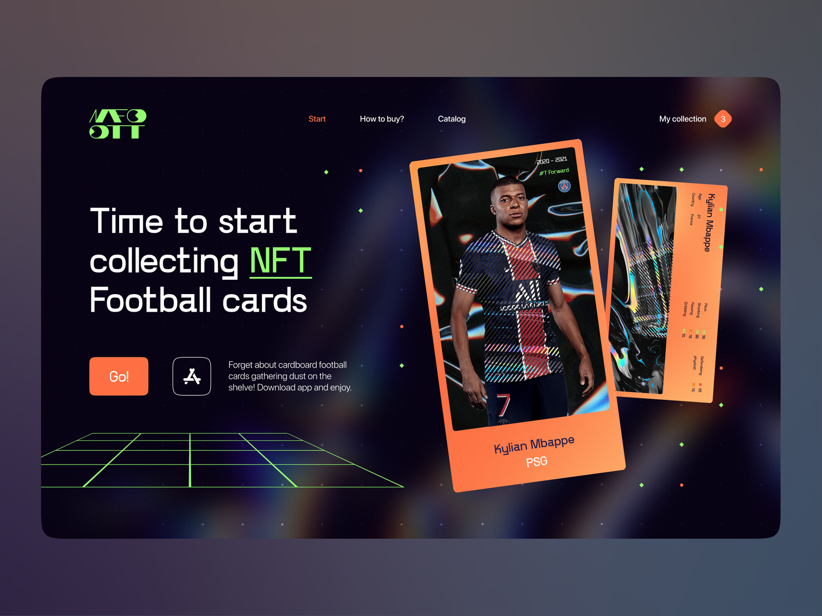 NFL Card  Dribbble