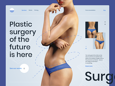 Plastic Surgery Landing Page
