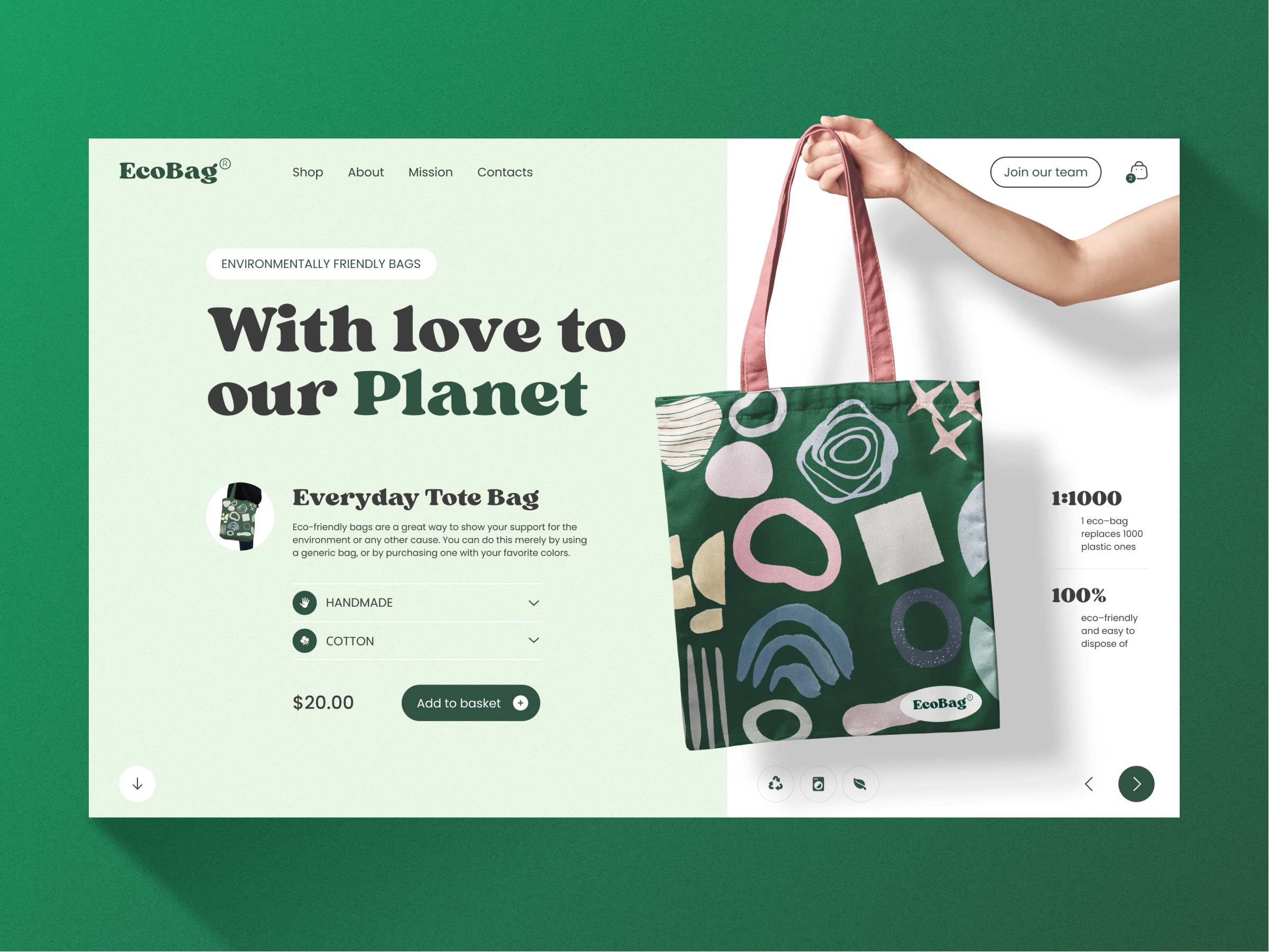 ECOBAGS: Eco-Friendly Shopping Bags